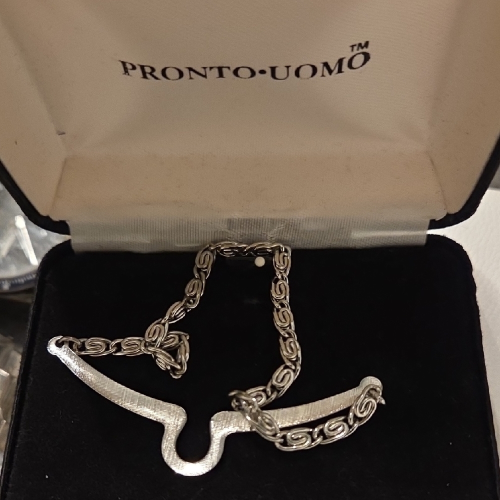 Pronto Uomo Silver Chain Necklace